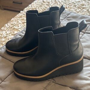 Cole Haan Black Ankle Boots